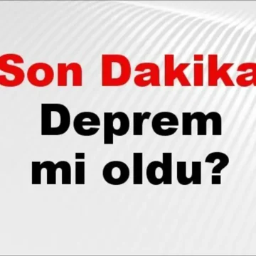 AFAD ve Kandilli son deprem verilerini gösteren bir sismograf ekranı