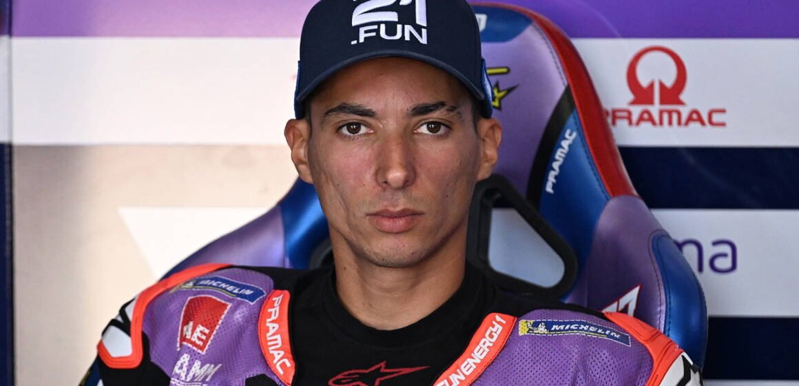 Toprak Razgatlıoğlu Aragón Pisti sprint yarışında Prima Pramac Yamaha motoruyla