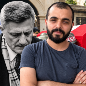 Dosyaya sunulan 2012 tarihli haberde Beşiktaş Adliyesi önünde bekleyen muhabir ve kameramanlar. Beşiktaş Adliyesi önünde bekleyen gazeteciler ve kameralar